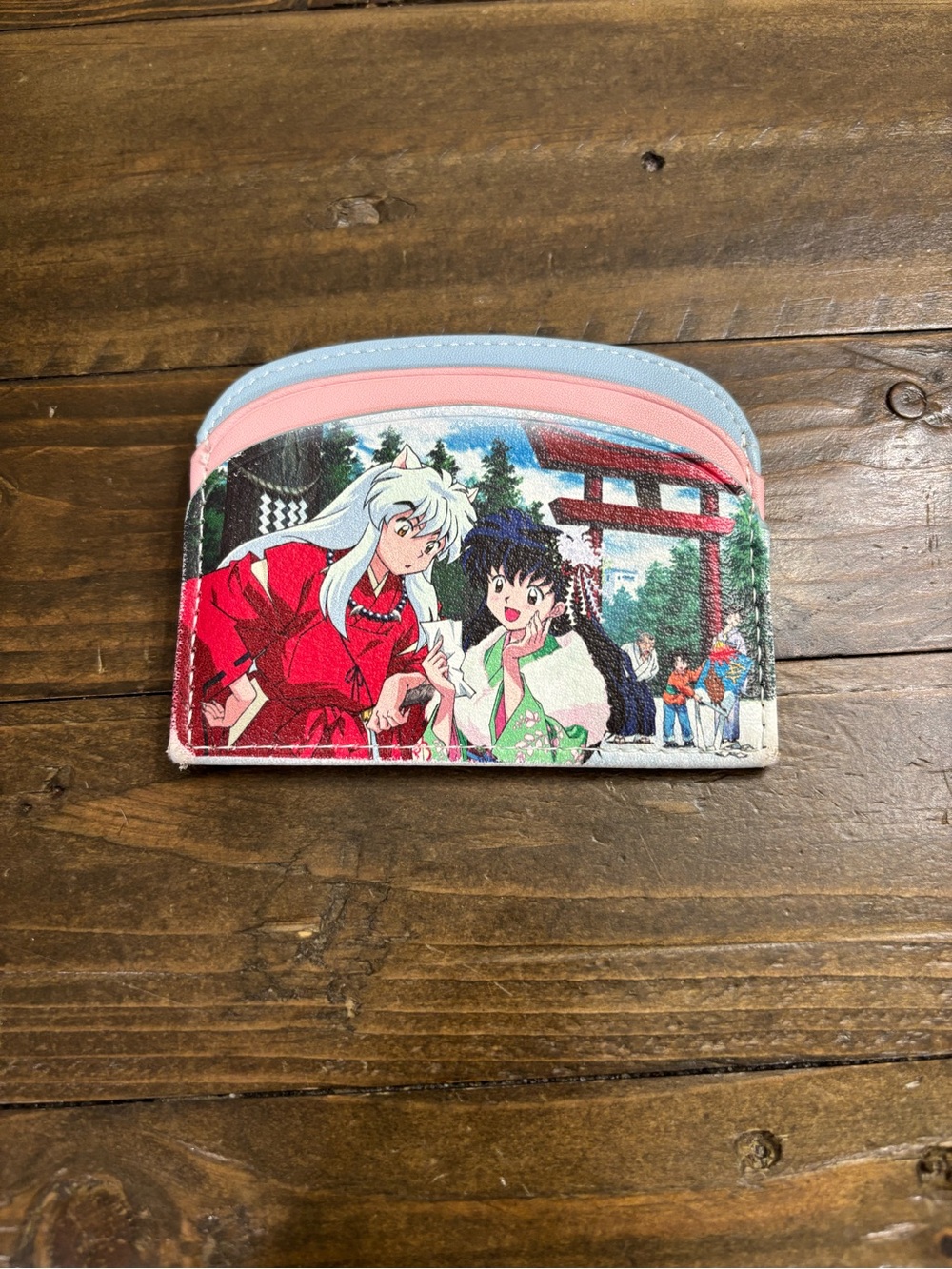 Inuyasha Shrine Scene Cardholder